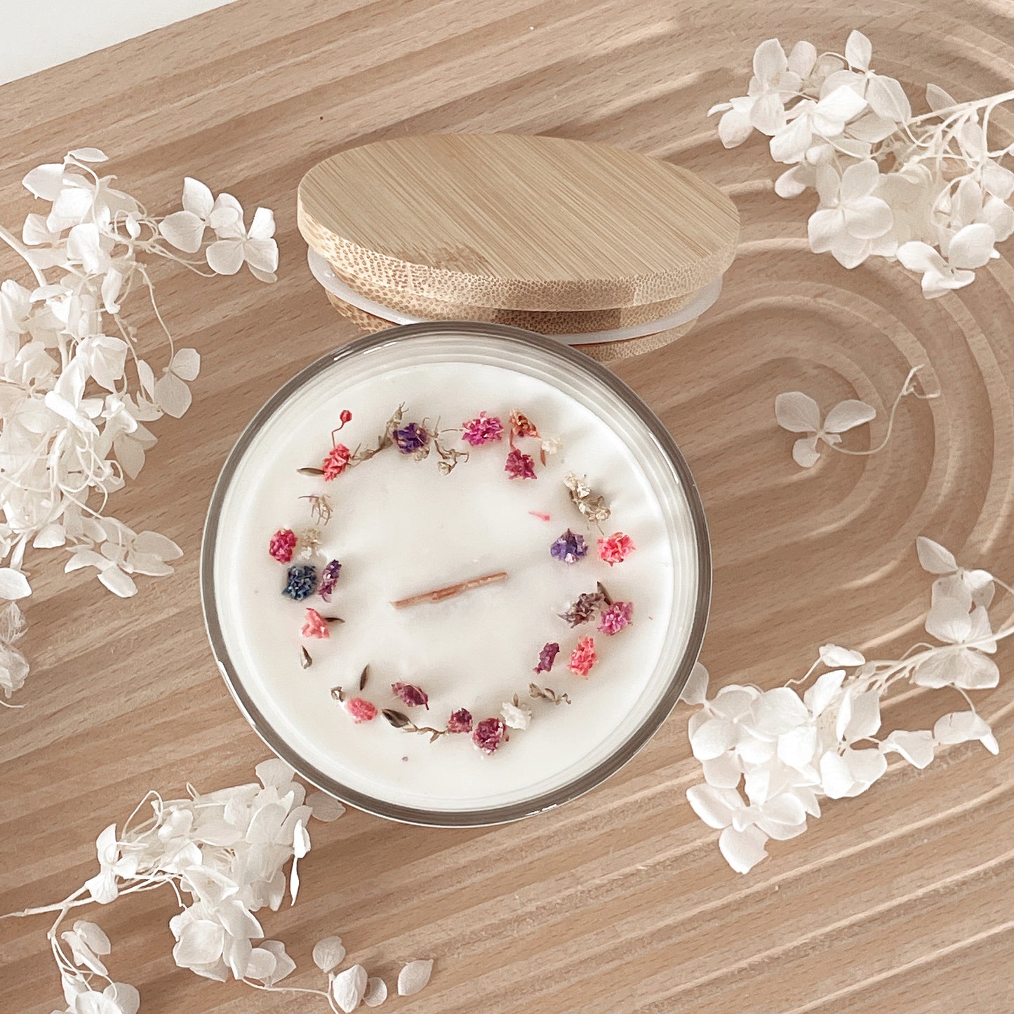 Flower Container Candle