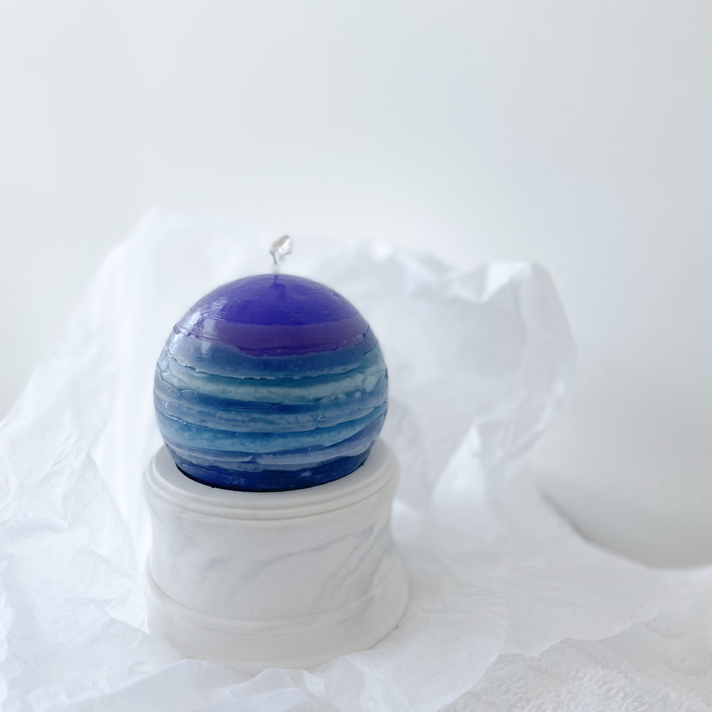 Layered Planet Candle