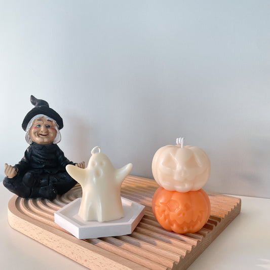 Halloween Pumpkin Candle